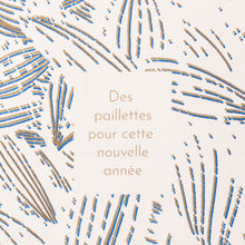 Charger l&#39;image dans la galerie, Carte Des paillettes pour cette nouvelle année

