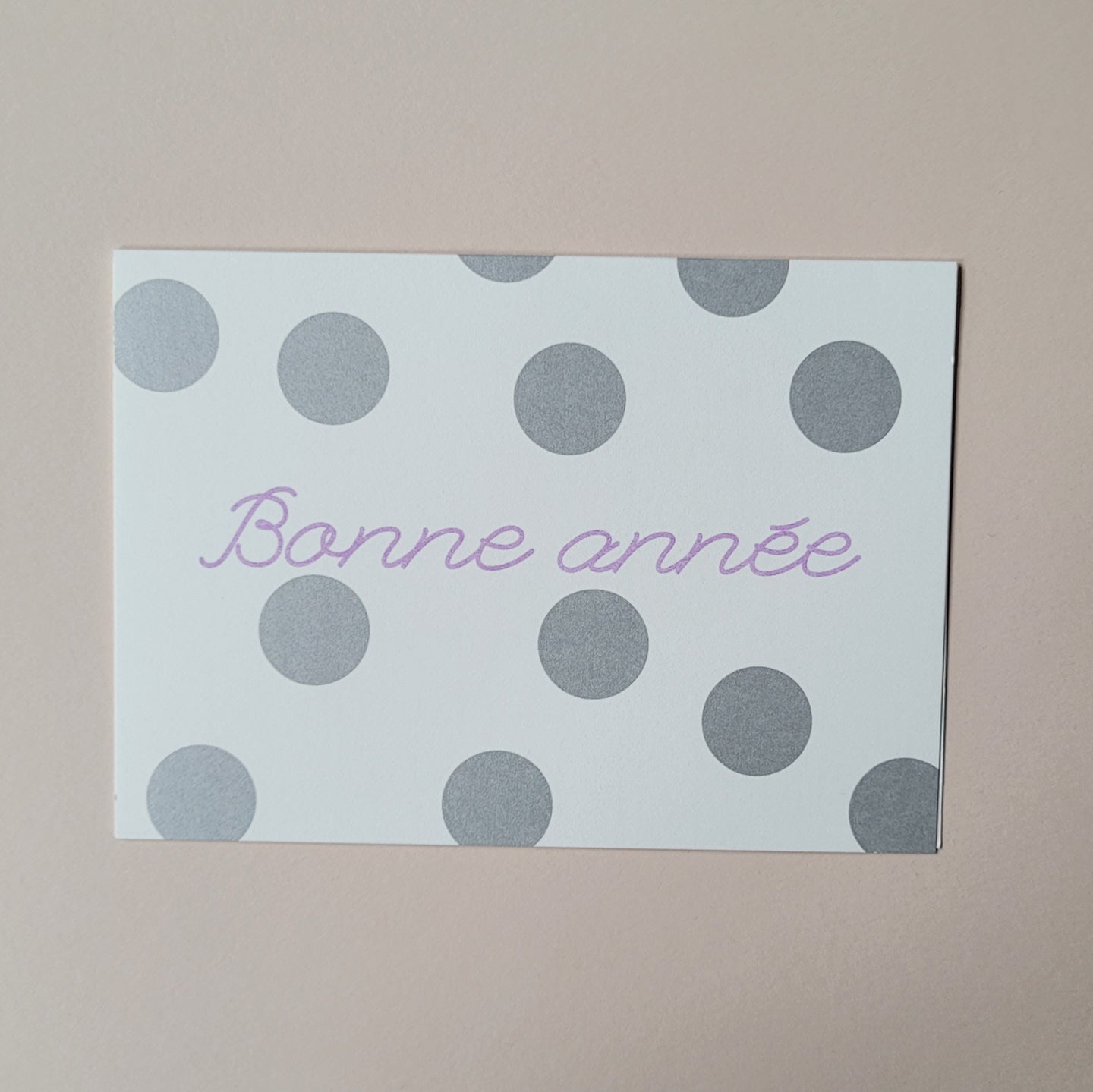 Carte Bonne Année