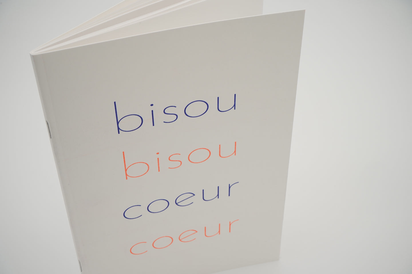 Carnet A5 Bisou bisou coeur coeur